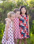 M A D I S O N - Girls Americana Patchwork Dress