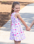 A M E L I A - Girls Heart Confetti Dress