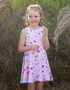 A M E L I A - Girls Heart Confetti Dress