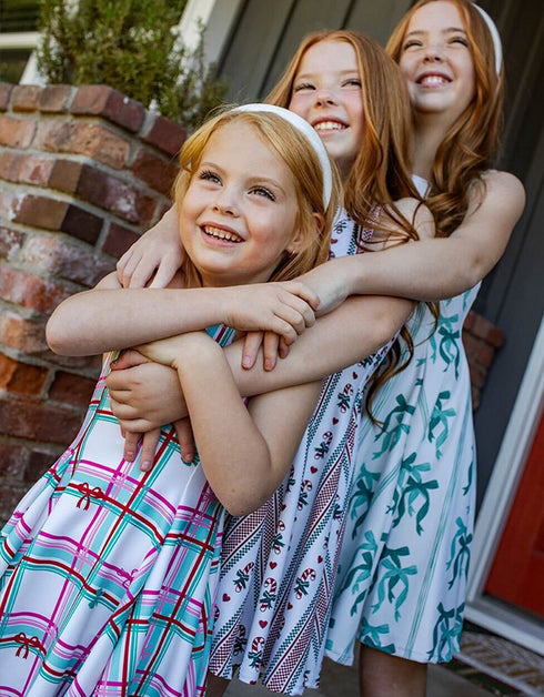 C A R O L – girls winter dress, Christmas dress, holiday outfit | Young at Hart