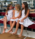 K Y N N E D Y - Girls Americana Coastal Postcard Dress
