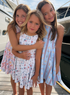 K Y N N E D Y - Girls Americana Coastal Postcard Dress