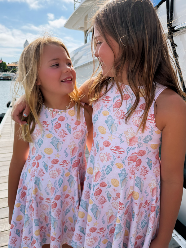 K I N S L E Y - Girls Seashell Dress