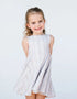 E L L E – girls knit dress, delicate girls dress, comfortable dress | Young at Hart