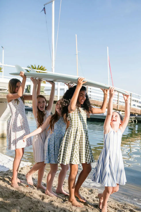 S C A R L E T T – girls cherry print dress, summer dress, playful girls dress | Young at Hart