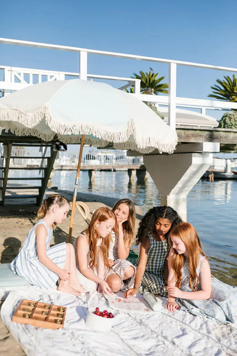 S C A R L E T T – girls cherry print dress, summer dress, playful girls dress | Young at Hart