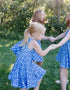 C E L E S T E – girls star print dress, celestial dress, sparkle dress | Young at Hart